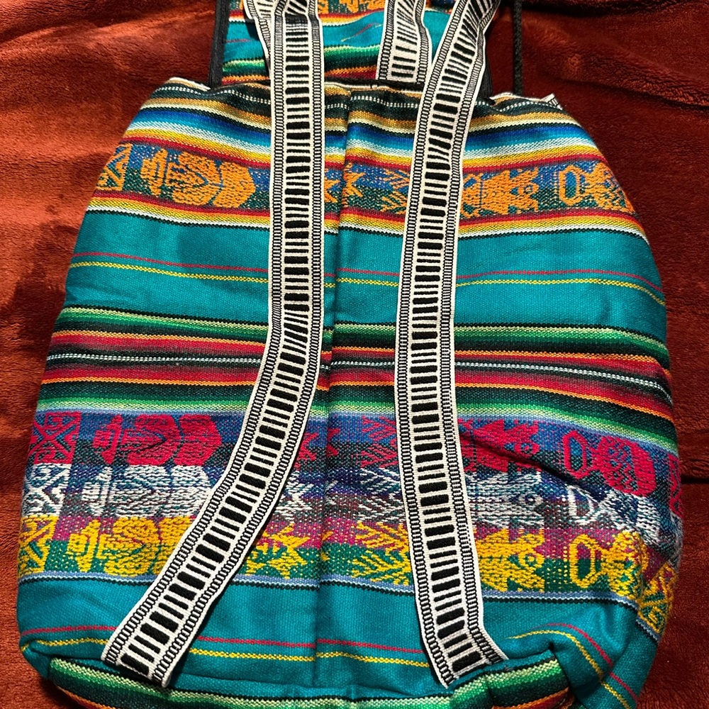 Puerto Rico Striped Backpack - Picture 3 of 3